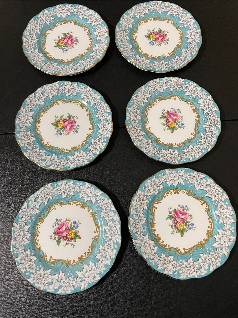 Royal Albert Enchantment China Pattern Bread & Butter Plates (Set of 6)